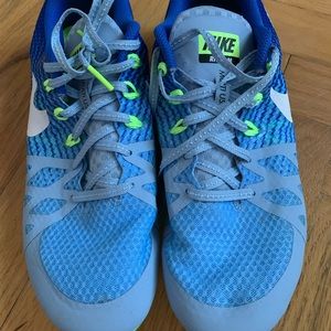 Women’s Nike racing spikes w/ bag